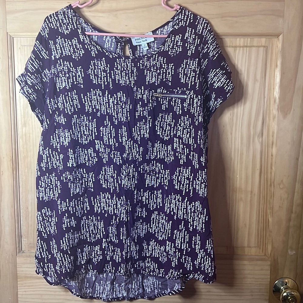 *LAST CHANCE! Donating 4/7* Prescott New York Blouse